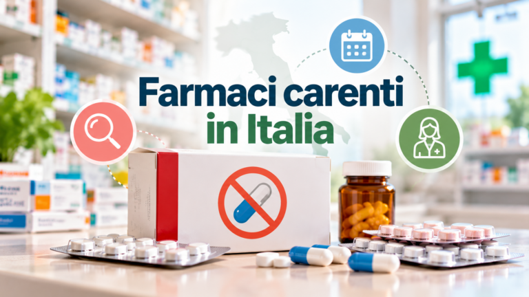 Farmaci carenti in Italia: cosa significa, quando tornano e cosa puoi fare nel frattempo