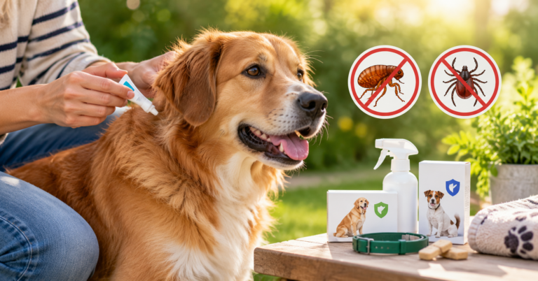 Trattamenti antipulci e antizecche per cani: guida stagionale