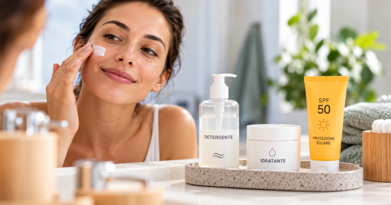 Una routine skincare di base: cosa ti serve